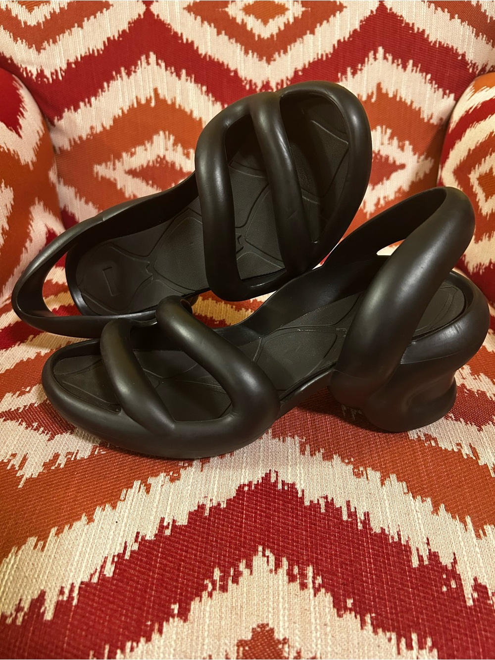 Camper Black Sandals